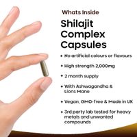 New Leaf Shilajit Complex (with Ashwagandha & Lions Mane)